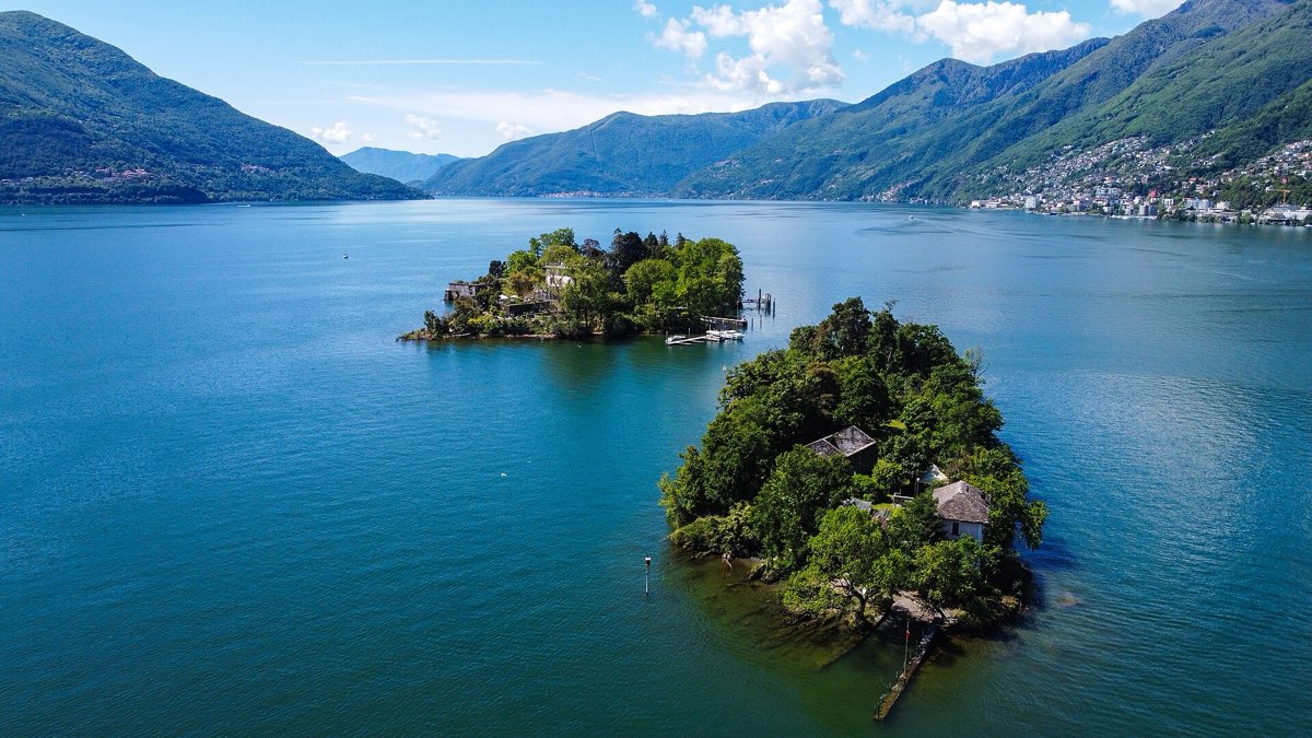 Die Brissago-Inseln im Lago Maggiore