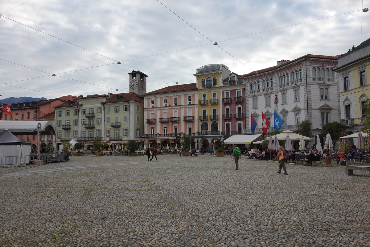 Piazza Grande in Locarno