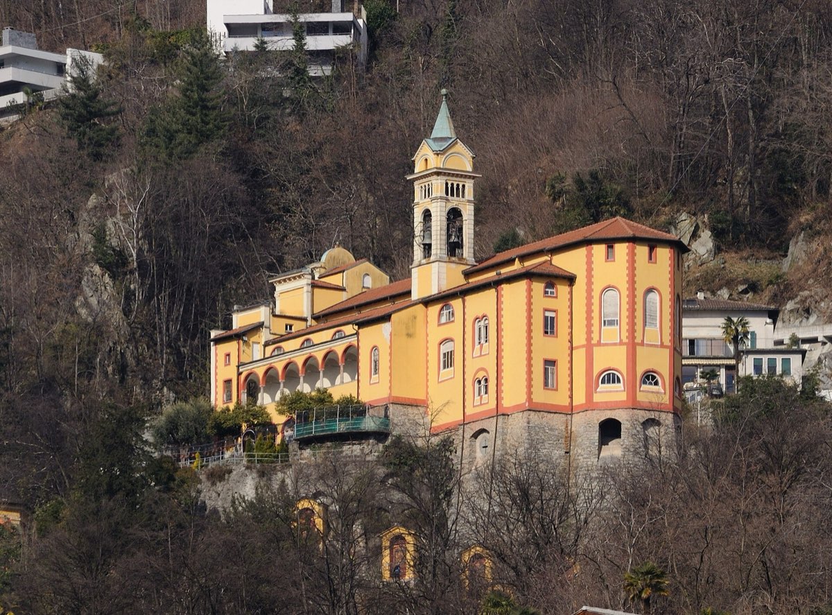 Wallfahrtskirche Madonna del Sasso über Locarno