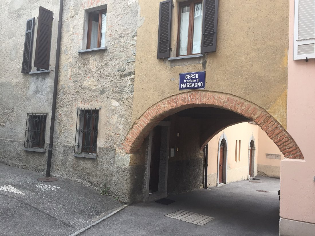 Alter Dorfkern Gerso in Massagno