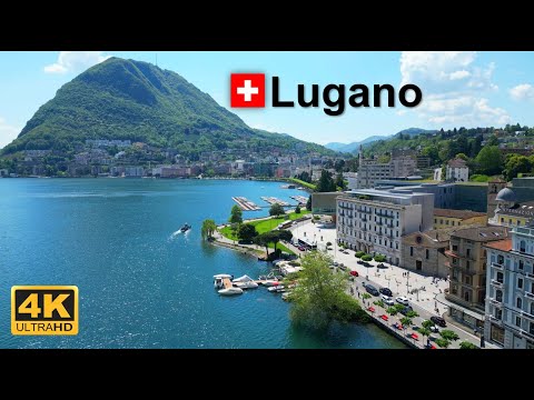 Vorschaubild: Lugano Switzerland 4K Walking Tour&Drone footage #lugano #swiss #switzerland #ticino