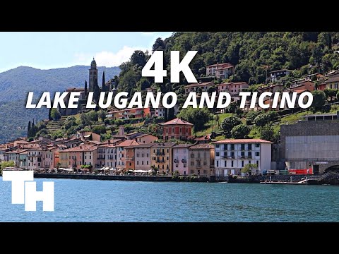 Vorschaubild: Lake Lugano and Ticino 4K drone