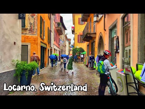 Vorschaubild: Locarno, Switzerland, walking tour 4K - The most beautiful towns in Switzerland - fairytale town